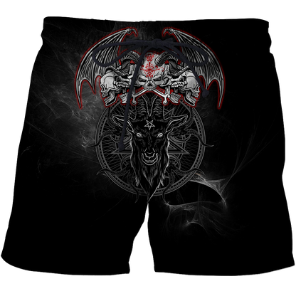 Satanic Skull Symbols Hoodie For Men And Women
