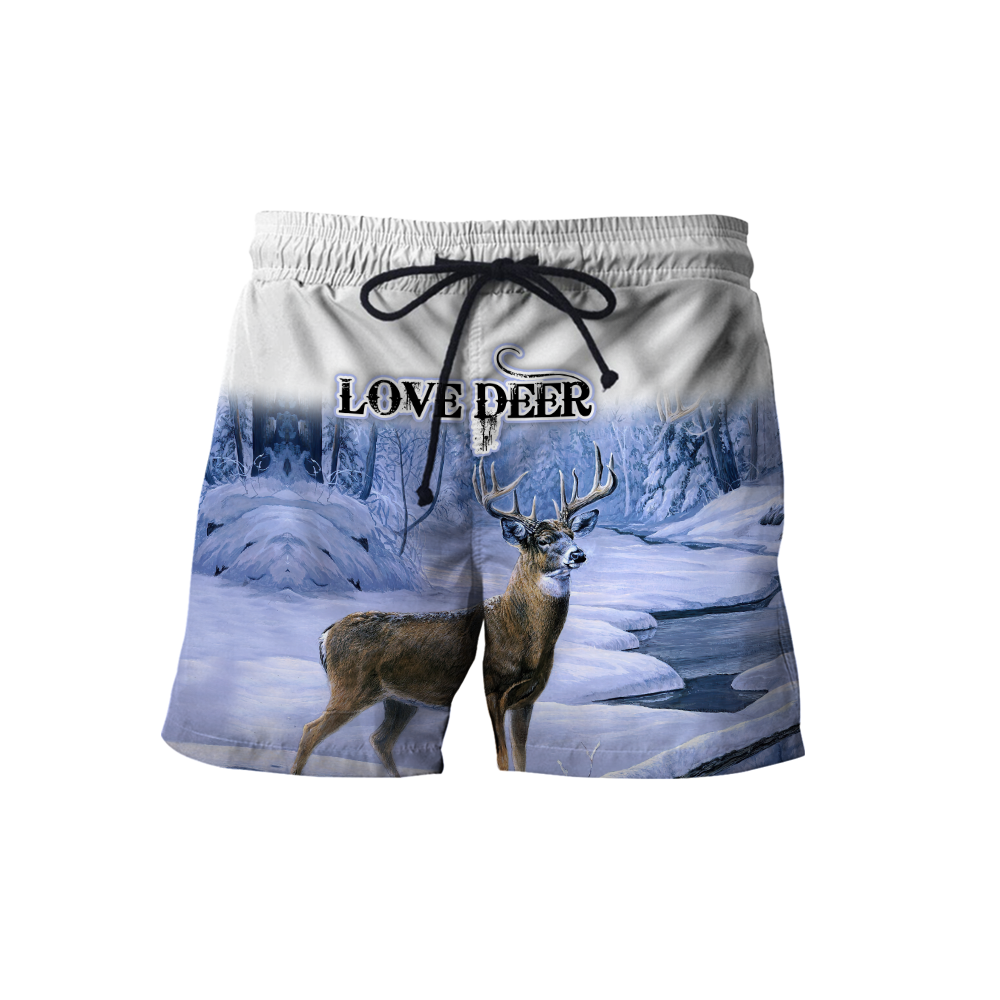 Love Deer 3D All Over Printed Shirts MH12122001CL
