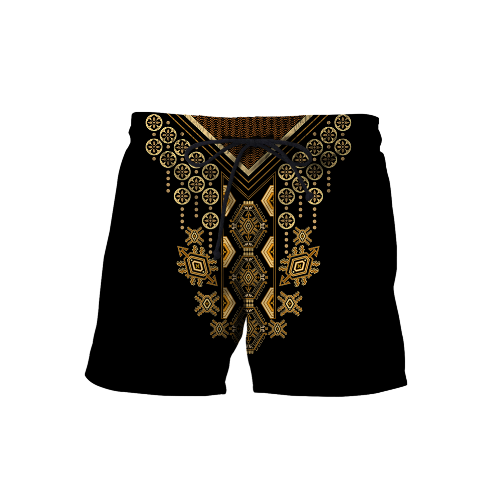 African Culture Dashiki Pattern Unisex Deluxe Hoodie ML