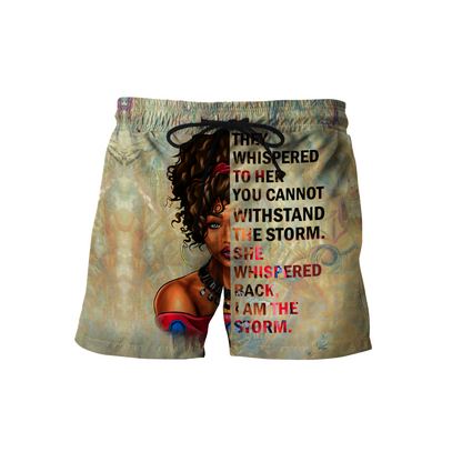 African They Whispered Girl Unisex Deluxe Hoodie ML
