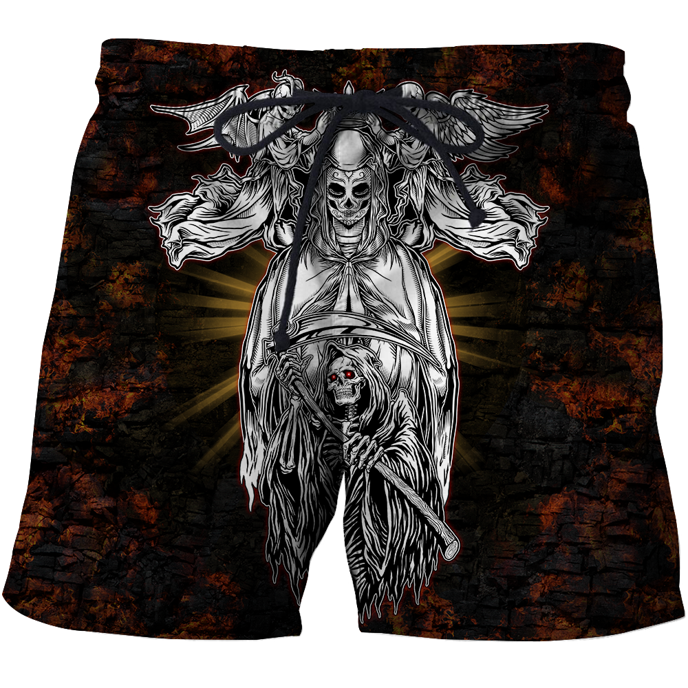 Skull Satnaic Fire Hoodie For Men And Women JJ07022101