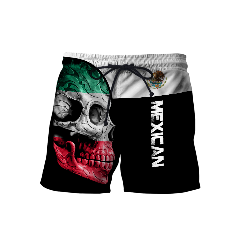 Mexican Skull 3D All Over Printed Unisex Shirts