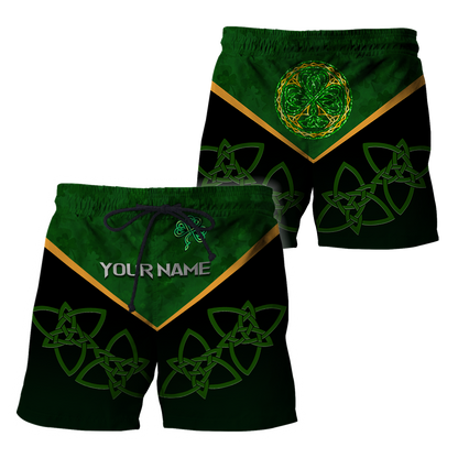 Customize Name Irish 3D All Over Printed Unisex Shirts Saint Patrick's Day