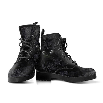 Cat Black Boots SU190353 - Amaze Style™-Shoes