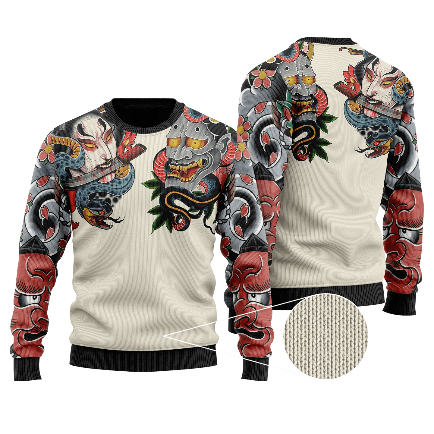 Japan Culture 3D All Over Printed Unisex Shirts