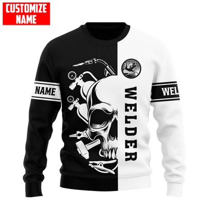 Tmarc Tee Personalized Welder Apparel Skull Welding