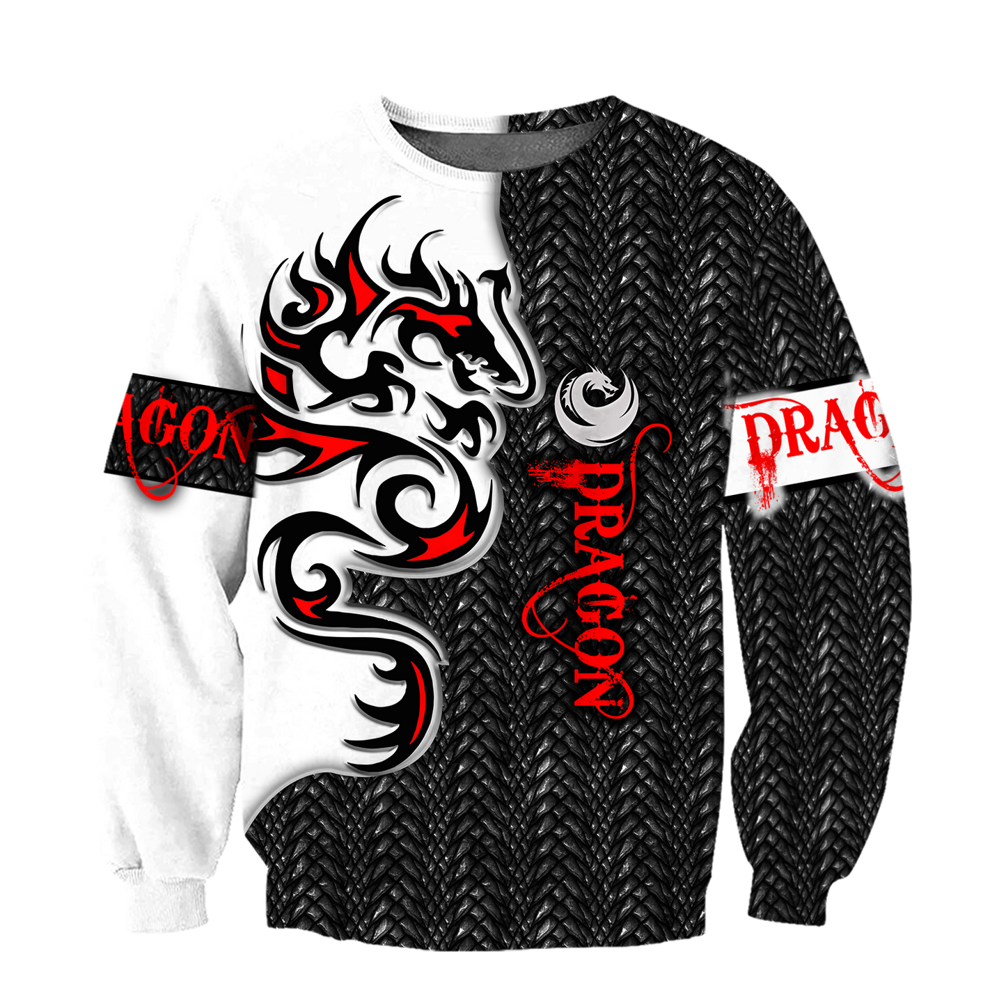 Premium Dragon Red Tatoo All Over Printed Shirts For Men And Women MEI