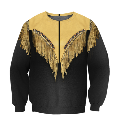 Cowboy Jacket No12 Cosplay 3D Over Printed Unisex Deluxe Hoodie ML
