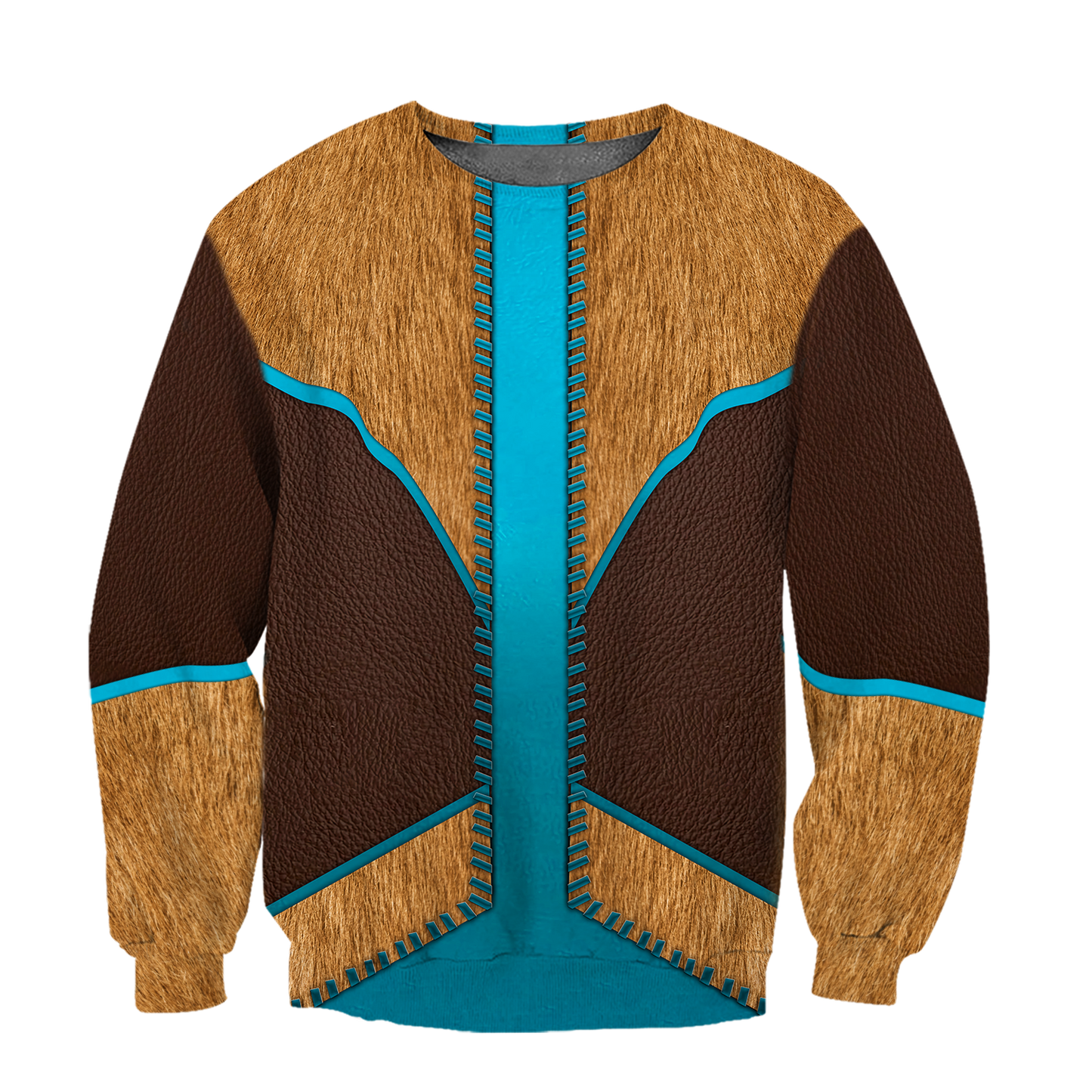 Cowboy Jacket No10 Cosplay 3D Over Printed Unisex Deluxe Hoodie ML