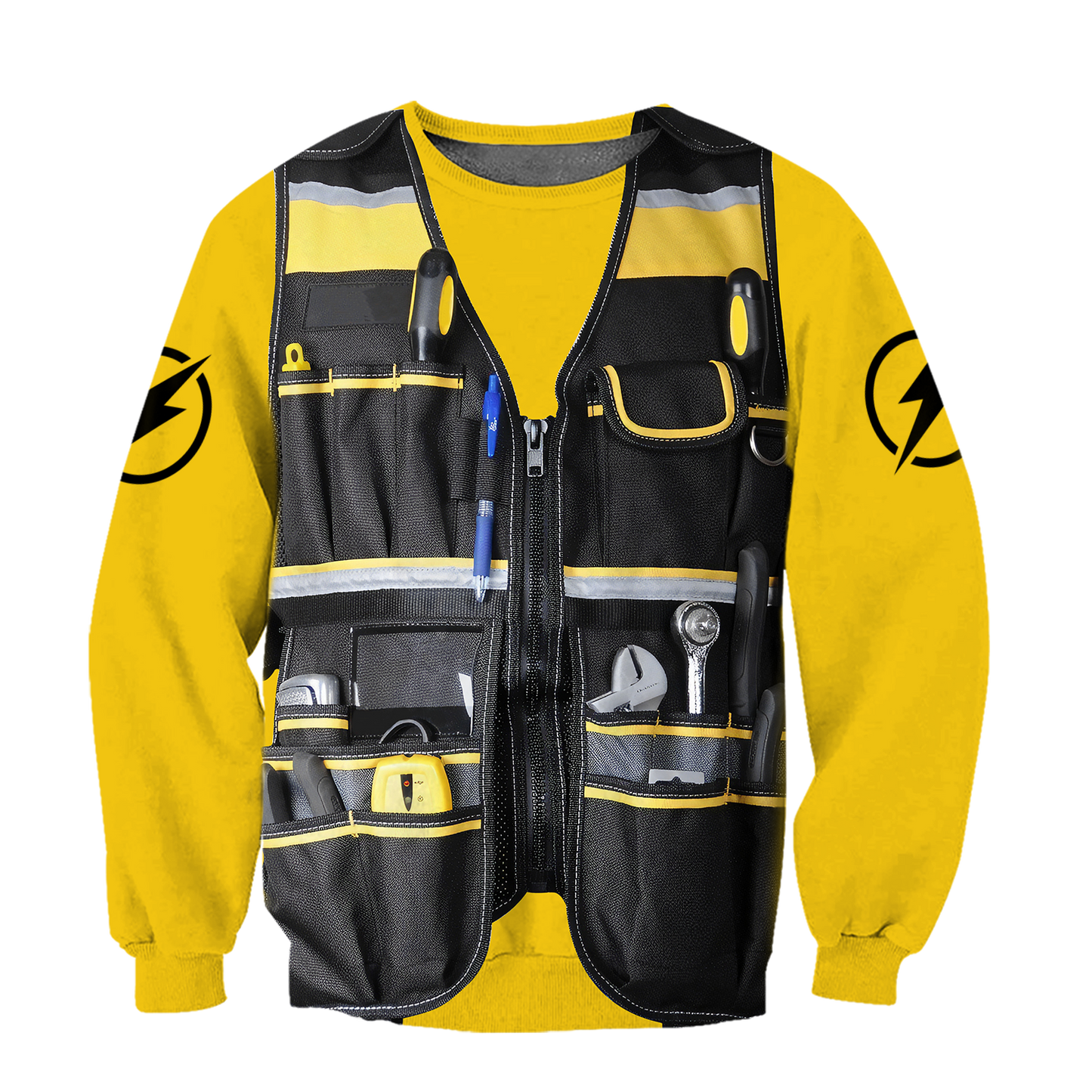 Premium Electrician And Lineman Safety All Over Printed Shirts For Men And Women MEI