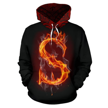 Samoa All Over Hoodie - Polynesian Fire Style HC2803 - Amaze Style™-Apparel
