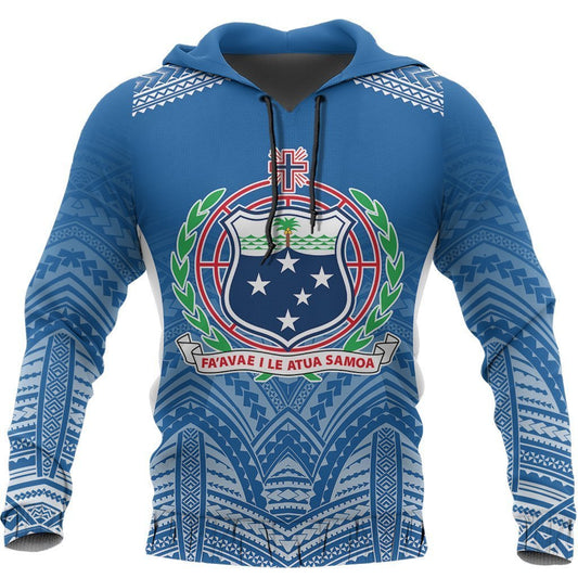 Samoa Polynesian Hoodie - Athletics Style - Amaze Style™-Apparel