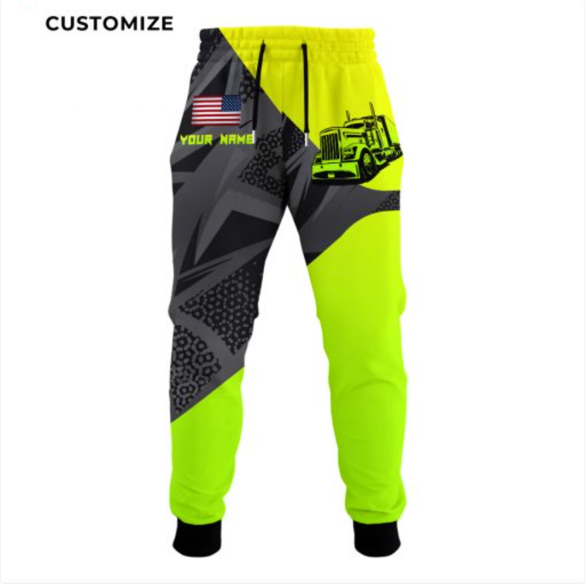Premium Personalized Trucker Combo Hoodie And Sweatpants MEI