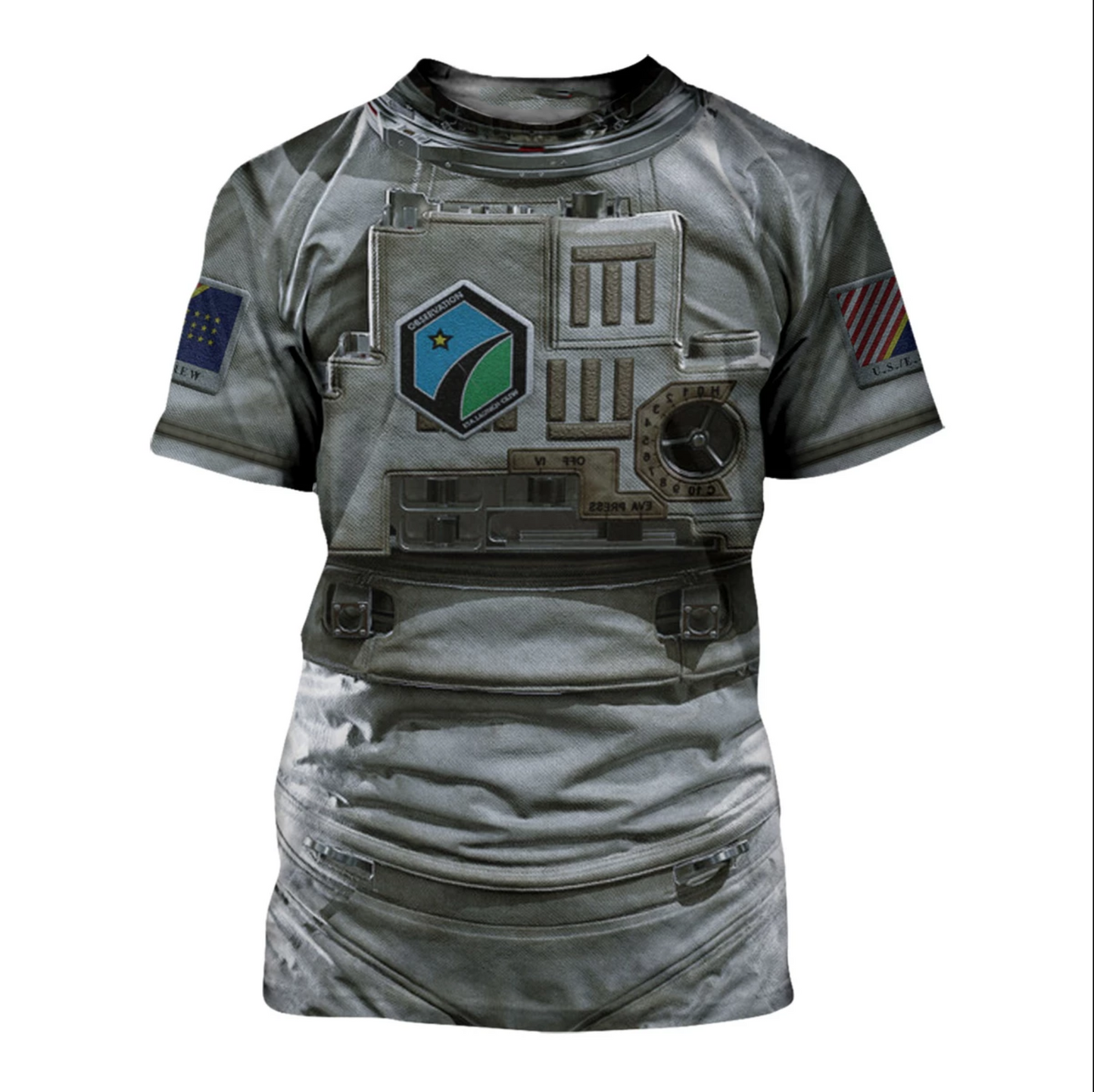 SPACE SUIT 3D ALL OVER PRINTED SHIRTS FOR MEN AND WOMEN MP918 - Amaze Style™-Apparel