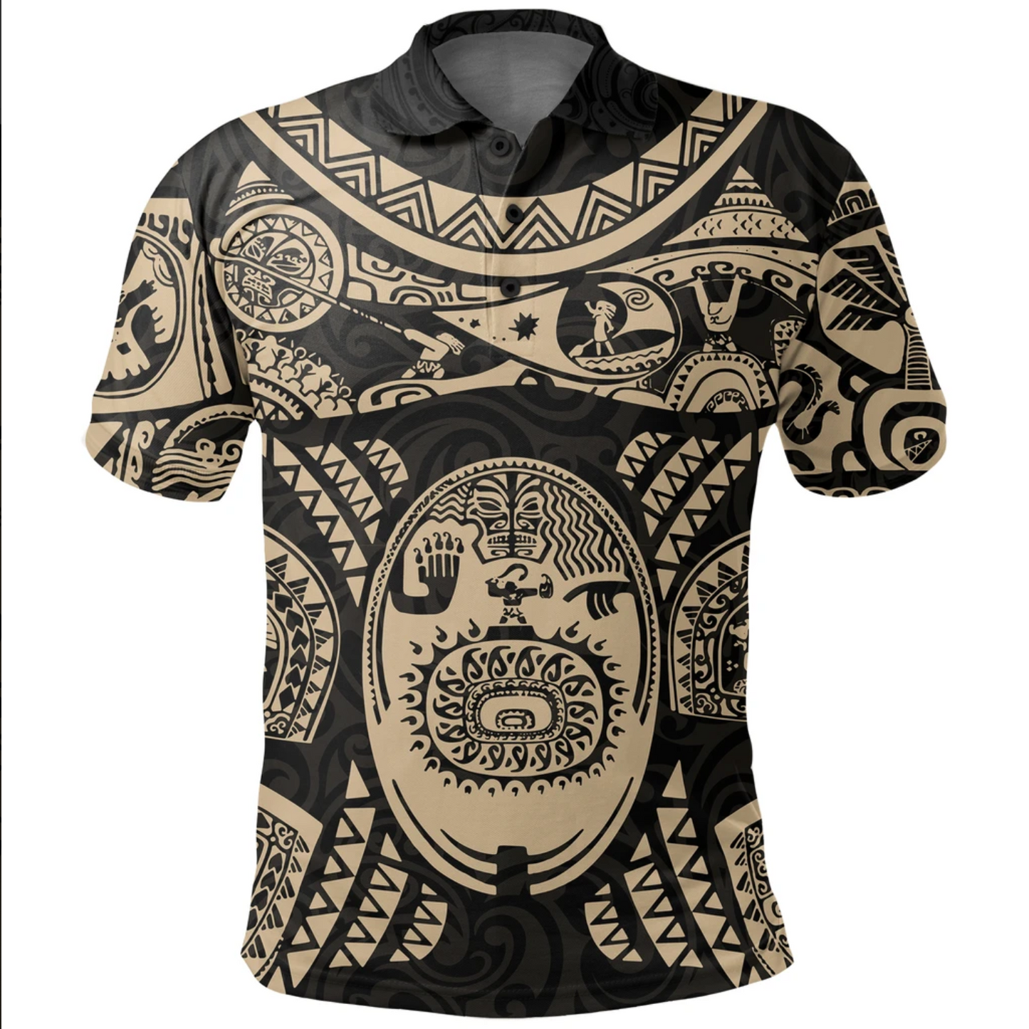 Maui Tattoo Shirt, Mini Maui Tattoo 3D Full Printing Pullover Hoodie MP981 - Amaze Style™-Apparel