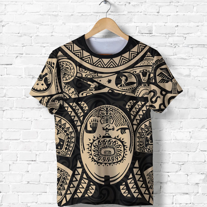 Maui Tattoo Shirt, Mini Maui Tattoo 3D Full Printing Pullover Hoodie MP981 - Amaze Style™-Apparel