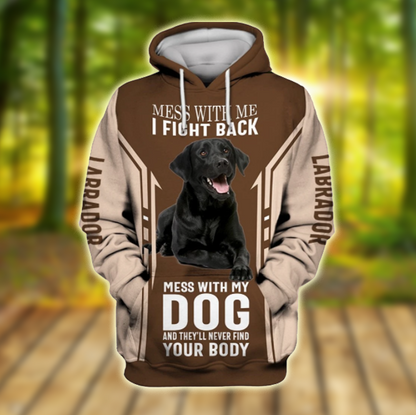 Labrado Retriever - Best Friend 3D Unisex Shirts