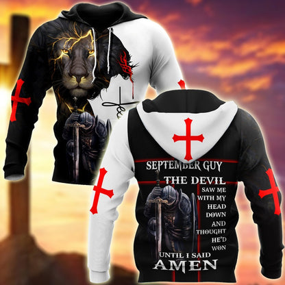 September Guy- Untill I Said Amen 3D All Over Printed Shirts For Men and Women Pi250501S9
