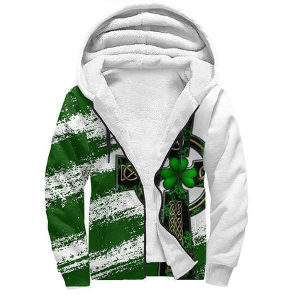 Premium Unisex Hoodie Irish St.Patrick Celtic Cross