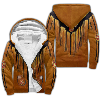 Cowboy Jacket No6 Cosplay 3D Over Printed Unisex Deluxe Hoodie ML