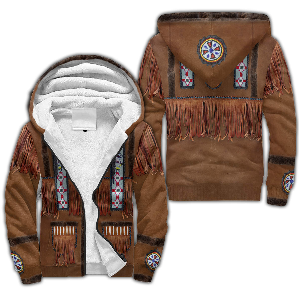 Cowboy Jacket No5 Cosplay 3D Over Printed Unisex Deluxe Hoodie ML