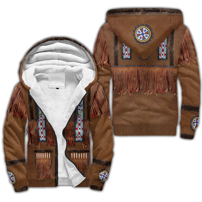 Cowboy Jacket No5 Cosplay 3D Over Printed Unisex Deluxe Hoodie ML