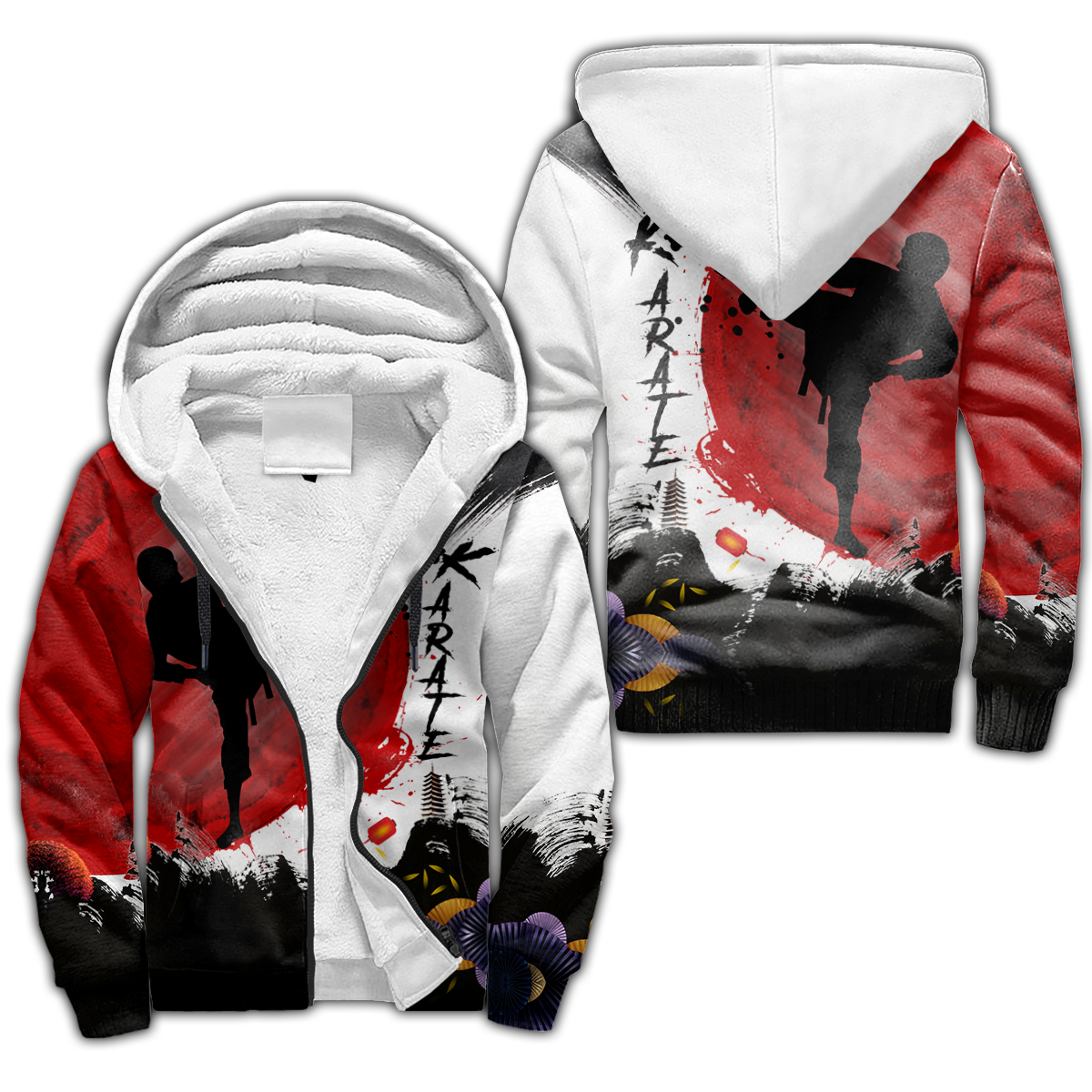 Karate 3D All Over Printed Unisex Shirts