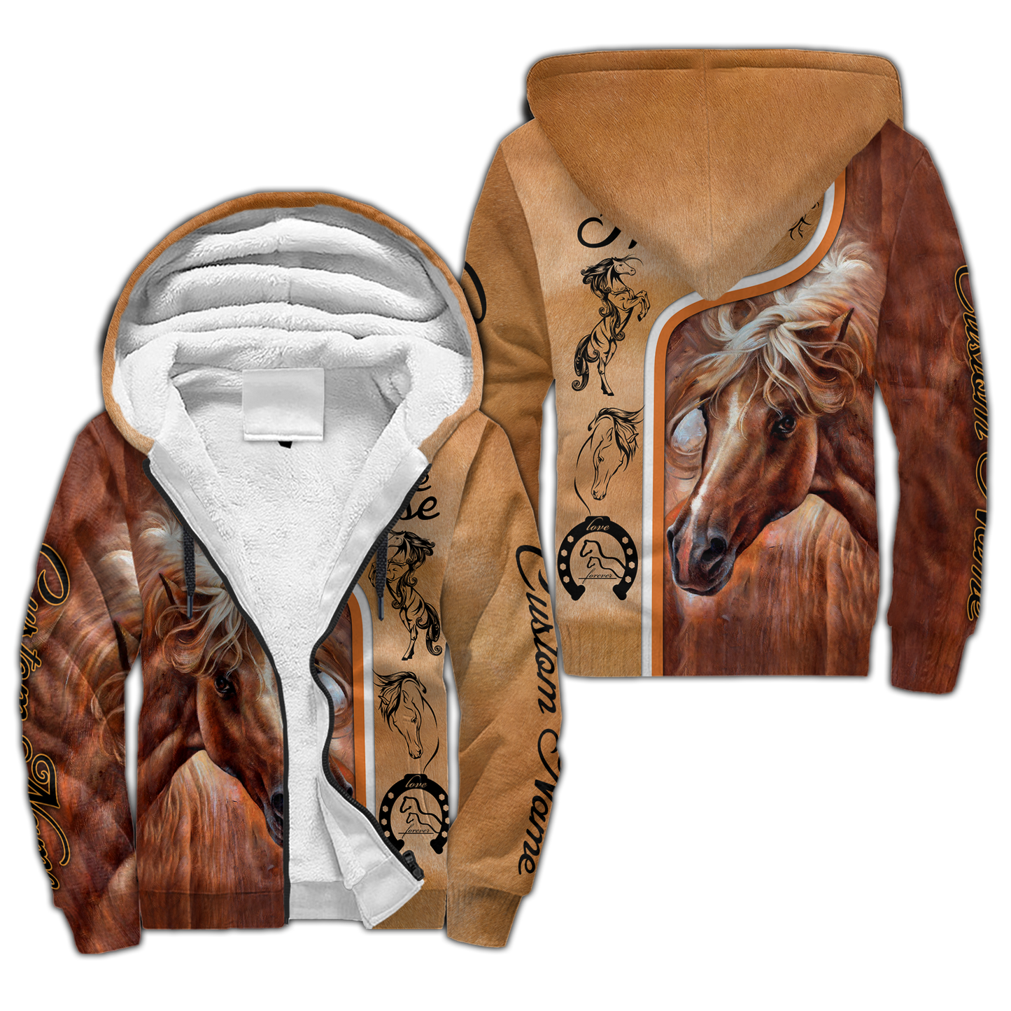 Personalized Love Horse 3D All Over Printed Unisex Shirts Pi112038