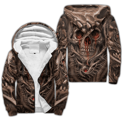 Premium Unisex All Over Printed Skull Shirts MEI