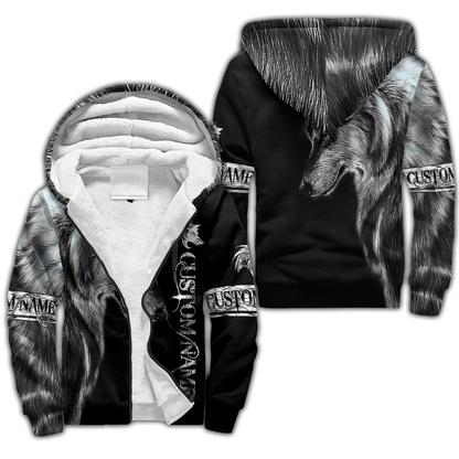 Personalized Wolf  All Over Printed Shirts For Men and Women MH010920S3