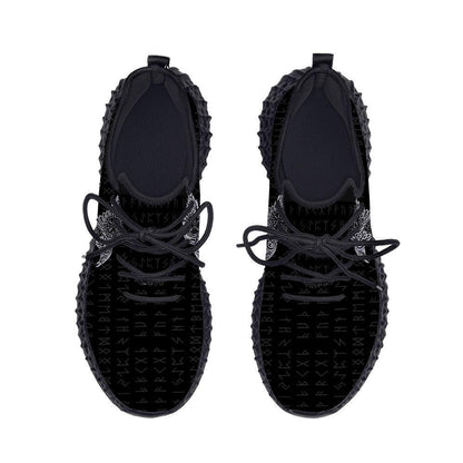 Vikings - The Raven of Odin Tattoo Shoes - Amaze Style™-