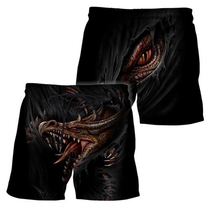 3D Armor Tattoo and Dungeon Dragon Hoodie Pi150104 - Amaze Style™-Apparel