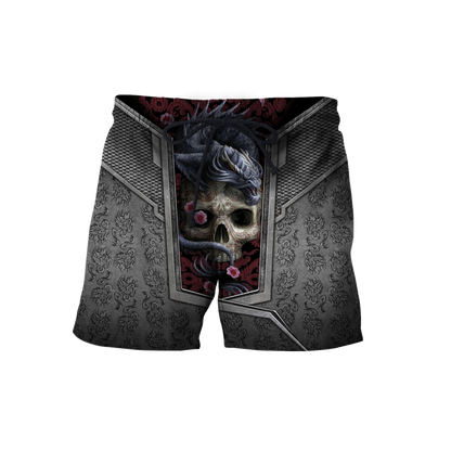 3D Tattoo and Dungeon Dragon Hoodie HAC020110-Apparel-NM-Shorts-S-Vibe Cosy™
