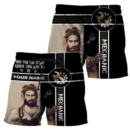 Mechanic Steampunk All Over Printed Hoodie For Men and Women TN
