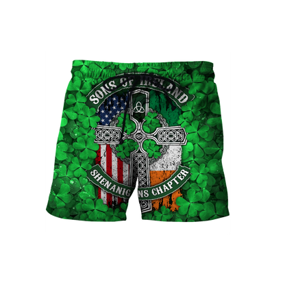 Happy St Patrick's Day Irish Hoodie T-Shirt Sweatshirt for Men and Women Pi170203-Apparel-NM-Shorts-S-Vibe Cosy™