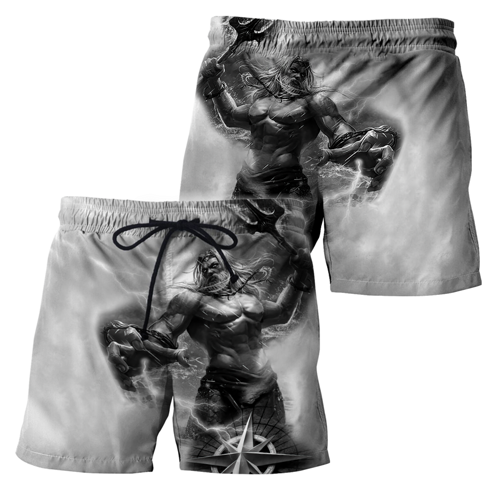 Poseidon Tattoo 3D All Over Printed Shirts HAC040601
