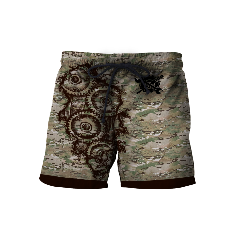 Mechanic Camo 3D All Over Printed Hoodie For Men and Women TN