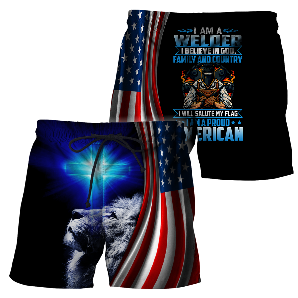 American Welder All Over Printed Hoodie MEI