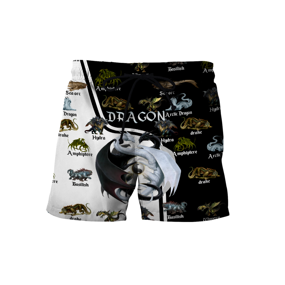 Dragon 3D All Over Printed Shirts For Men and Women VP21102004