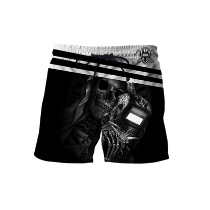 Premium Unisex All Over Printed Skull Welder Shirts MEI
