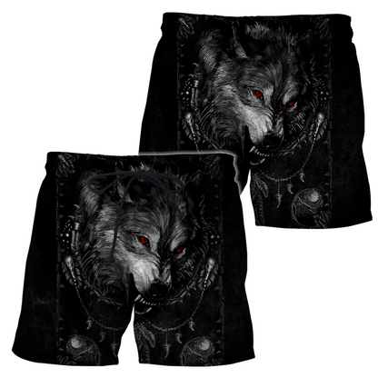 Wolf I Am Not A Sheep Over Printed Unisex Hoodie ML