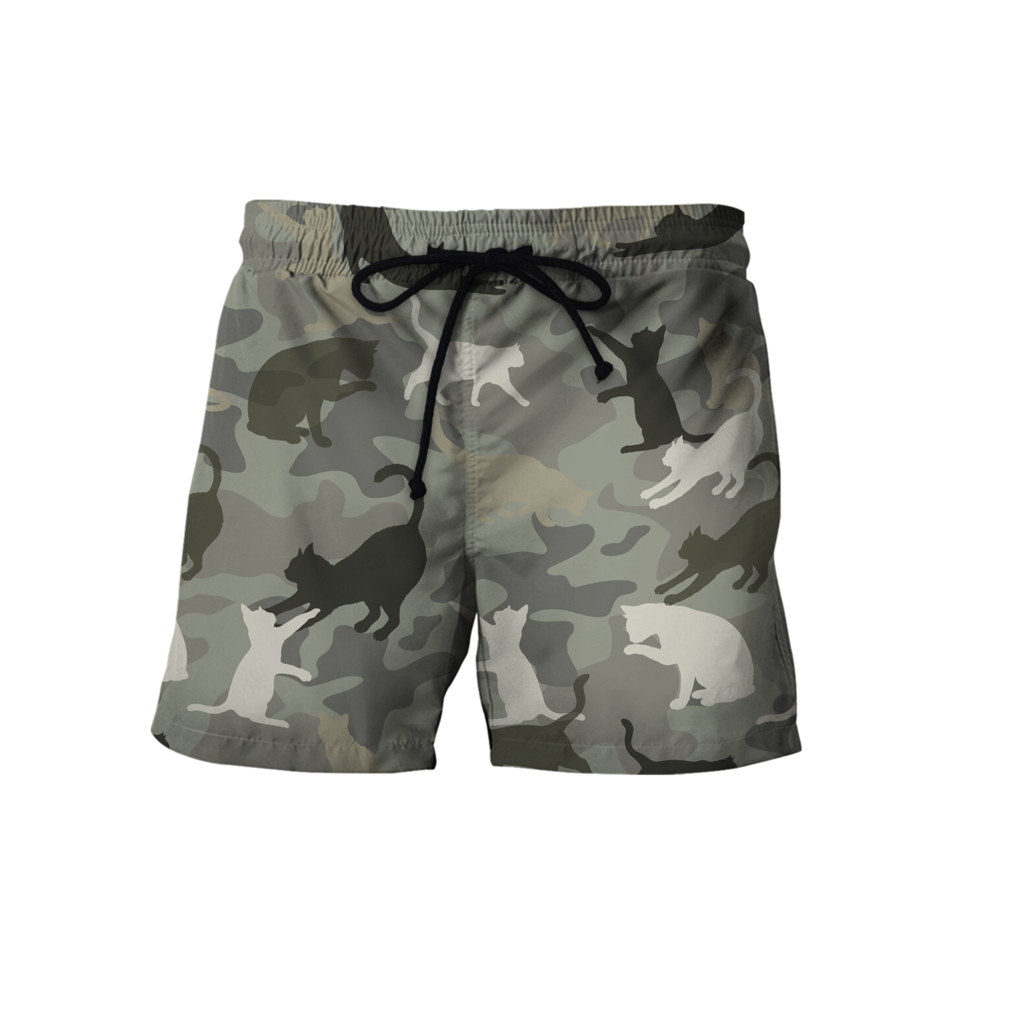 Love Cat Camo premium hoodie sweatshirt