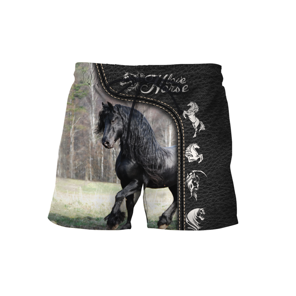 Love Horse 3D All Over Printed Shirts Pi220401 - Amaze Style™-Apparel