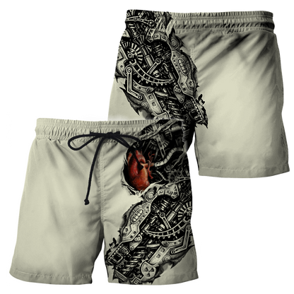 Mechanic Metal Tattoo 3D All Over Printed Shirts HAC180502 - Amaze Style™-Apparel