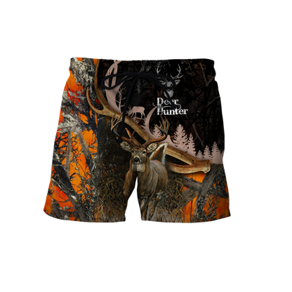Premium Hunting Deer Black Camo Unisex Shirts