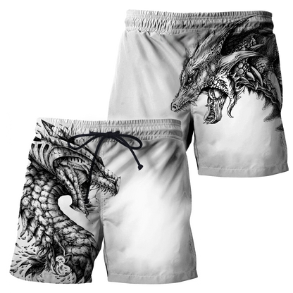 Tattoo and Dungeon Dragon Hoodie T Shirt For Men and Women HAC250502-NM - Amaze Style™-Apparel