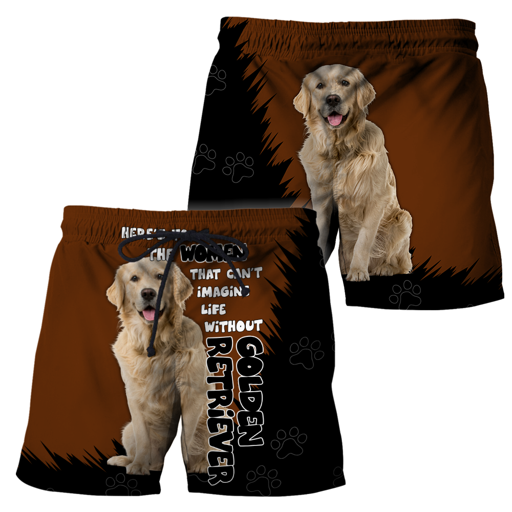 Golden Retriever Dog Lover 3D Full Printed Shirt For Men And Women Pi281208 - Amaze Style™-Apparel