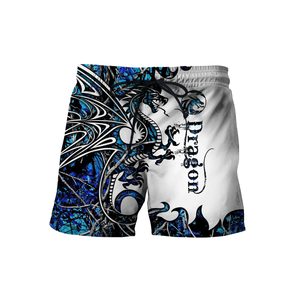 Blue Dragon 3D Hoodie Shirt For Men And Women