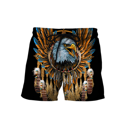 Eagle Dreamcatcher Native American Hoodie 3D All Over Printed Shirts LAM2022091-LAM