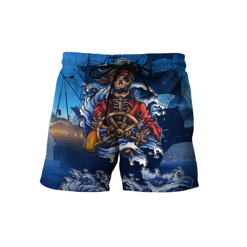 Love Skull pirates 3D all over printed for man and women QB06092001